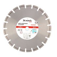Диск алмазный 350 х 25,4 мм, Асфальт, сухой/мокрый рез, Pro Matrix 731073