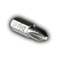 Бита отверточная ПРАКТИКА "Профи" PH-2 х 25мм, блистер (2шт), 035-578