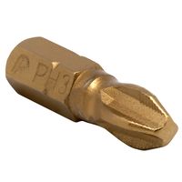 Бита отверточная ПРАКТИКА "Эксперт" PH-3 х 25мм Tin, блистер (1шт), 037-022