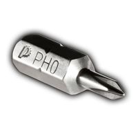 Бита отверточная ПРАКТИКА "Профи" PH-0 х 25мм, блистер (2шт), 776-379