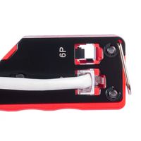 Кримпер с 2 встроенными модулями для обжима RJ-45, RJ-12, RJ-11
