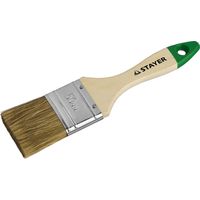 Кисть плоская STAYER "LASUR-STANDARD" дер.руч. 50мм, 01031-50