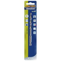 Сверло по металлу HEX 1/4" ПРАКТИКА Р6М5 6,0 х 113 мм, блистер (1шт), 037-619