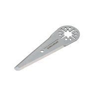 Насадка для МФИ ПРАКТИКА режущая ножевая, Inox, по резине и линолеуму, картону, длина 102 мм, 240-386