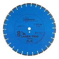 Диск алмазный отрезной 450*25,4*12 Trio Diamond Лазер бетон