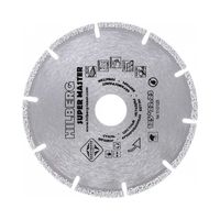 Диск алмазный отрезной 125*22,23 Hilberg Super Master