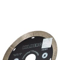 Диск алмазный отрезной 115*22.23 Hilberg Graphite Сплошной 1.2 мм,