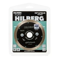 Диск алмазный отрезной 125*22.23 Hilberg Graphite Сплошной 1.2 мм,