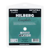 Диск алмазный отрезной 230*25.4 Hilberg Graphite Сплошной 1.4 мм,
