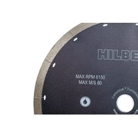Диск алмазный отрезной 250*25.4 Hilberg Graphite Сплошной 1.6 мм,