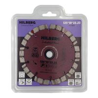 Диск алмазный отрезной 125*22.23 Hilberg Industrial Hard