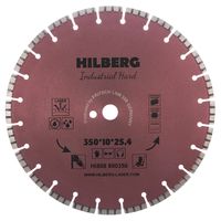 Диск алмазный отрезной 350*25,4 Hilberg Industrial Hard