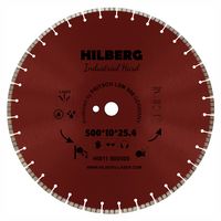 Диск алмазный отрезной 500*25,4 Hilberg Industrial Hard