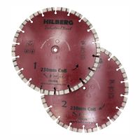 Диск алмазный отрезной 230x2 Hilberg Industrial Hard CnB