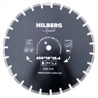 Диск алмазный отрезной 450*25,4 Hilberg Hard Materials Лазер асфальт