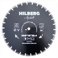 Диск алмазный отрезной 500*25,4 Hilberg Hard Materials Лазер асфальт
