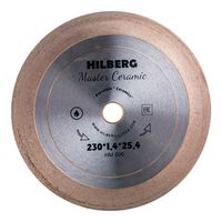 Диск алмазный отрезной 230*25,4 Hilberg Master Сeramic