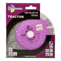 Диск алмазный отрезной 150*22,23*12 серия Tractor