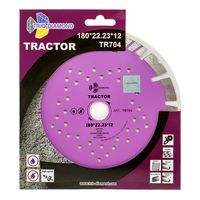 Диск алмазный отрезной 180*22,23*12 серия Tractor