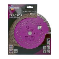 Диск алмазный отрезной 230*22,23*12 серия Tractor