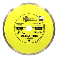Диск алмазный отрезной 230*25,4 Сплошной ультратонкий hot press