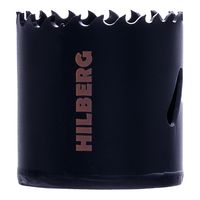 Коронка биметаллическая по металлу 44мм, крупный зуб, Hilberg Bi-Metal Cobalt 8% (М42),