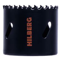 Коронка биметаллическая по металлу 51мм, крупный зуб, Hilberg Bi-Metal Cobalt 8% (М42),
