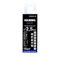 Сверло по металлу 2.5*57(30)мм (10шт) Hilberg Cobalt 5% TOP,