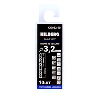 Сверло по металлу 3.2*65(36)мм (10шт) Hilberg Cobalt 5% TOP,