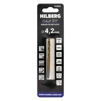 Сверло по металлу 4.2*75(43)мм Hilberg Cobalt 5% TOP,