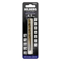 Сверло по металлу 6.5*101(63)мм Hilberg Cobalt 5% TOP,
