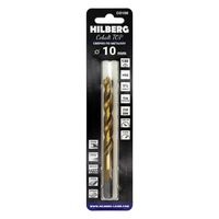 Сверло по металлу 10.0*133(87)мм Hilberg Cobalt 5% TOP,