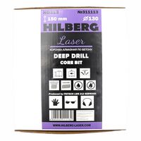 Коронка алмазная по бетону 130*150 мм Hilberg Laser Deep Drill