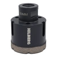 Коронка алмазная 50 мм Hilberg Super Hard M14