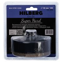 Коронка алмазная 110 мм Hilberg Super Hard M14