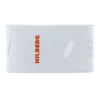Коронка биметаллическая по металлу 83мм, мелкий зуб, Hilberg Bi-Metal Cobalt 8% (М42),
