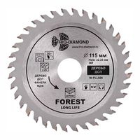 Диск пильный 115*22,23*36Т