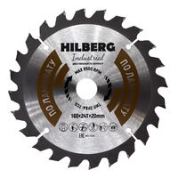Диск пильный Hilberg Industrial Ламинат 160*20*24Т