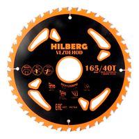 Диск пильный Hilberg Vezdehod 165*30*40Т*18 град.