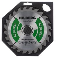 Диск пильный Hilberg Industrial Дерево 185*20/16*24Т