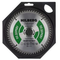 Диск пильный Hilberg Industrial Дерево 190*30/20*60Т