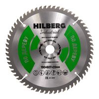 Диск пильный Hilberg Industrial Дерево 190*20*60Т