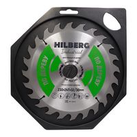 Диск пильный Hilberg Industrial Дерево 230*32/30*24Т