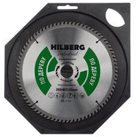 Диск пильный Hilberg Industrial Дерево 260*30*80Т