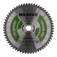 Диск пильный Hilberg Industrial Дерево тонкий рез 190*20*60Т