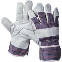 Перчатки STAYER "MASTER" рабочие комбин.кожаные из спилка, XL, 1130-XL