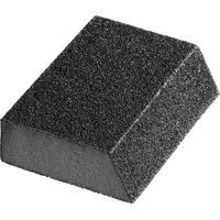 Губка шлифовальная STAYER "MASTER" угловая, зерно - оксид алюминия, Р180, 100 x 68 x 42 x 26 мм, средняя жесткость, 3561-180