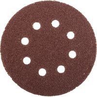 Круг STAYER "PROFI" из абразивной бумаги перфорированный, 125мм/ №40, 5шт, 3580-125-040