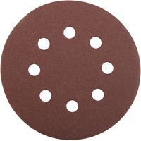 Круг STAYER "PROFI" из абразивной бумаги перфорированный, 125мм/ №120, 5шт, 3580-125-120