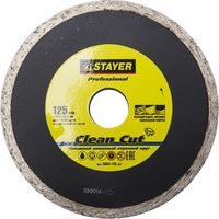 Круг алмазный STAYER "PROFESSIONAL", сплошной, 22,2х125мм, 3664-125_z01
